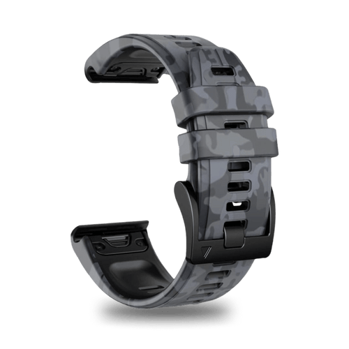 Horonix Black Camo Watch Band – tactical camo replacement strap for Pathfinder X6 smartwatch